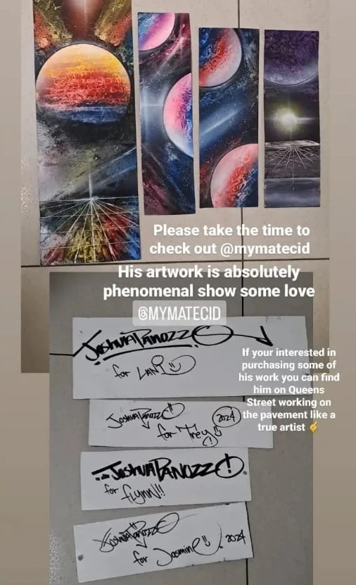 Wow - Happy customer for planet art Brisbane