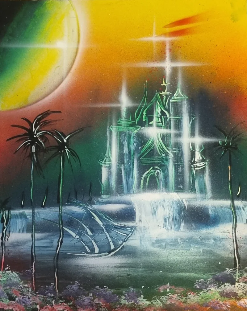 Island castle