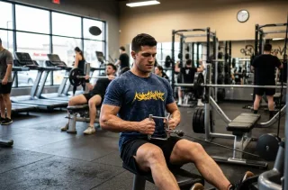 Large blue stone wash Nozart tee