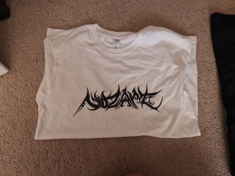 White Nozart tee